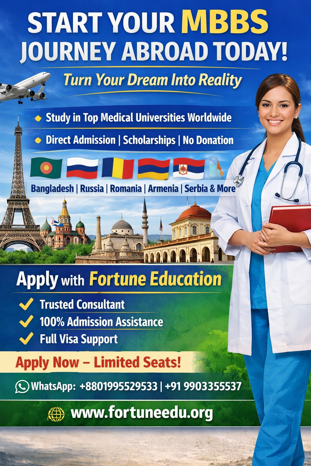 MBBS in Abroad with Scholarship